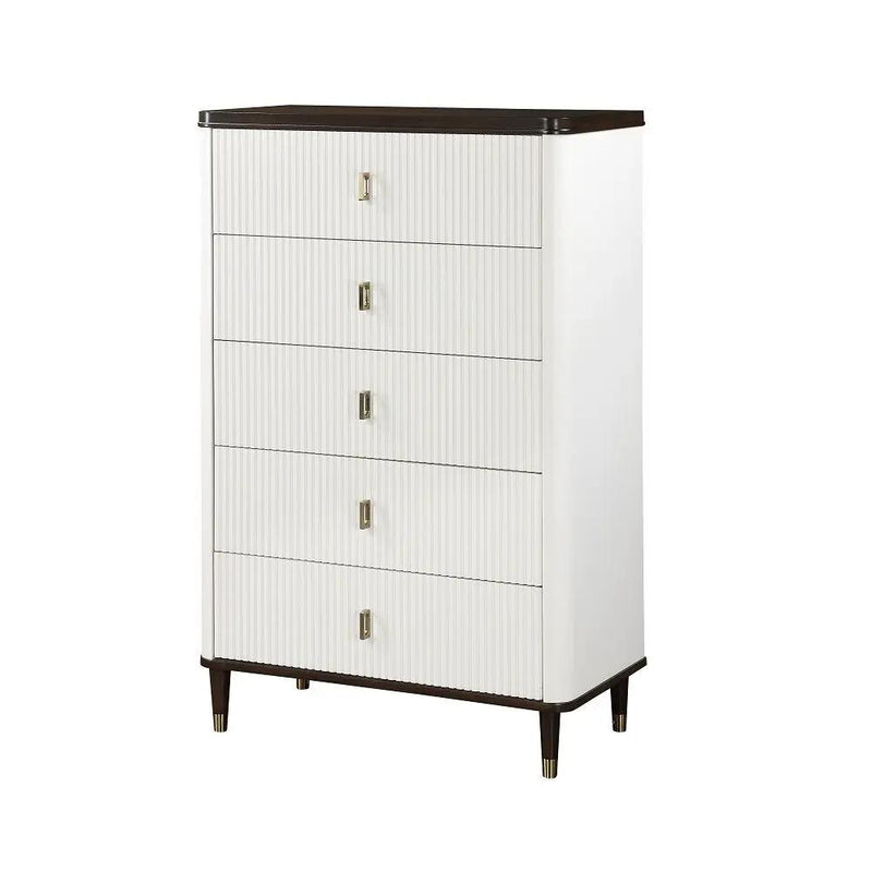 Carena - Chest - White & Brown by Unique Piece Furniture
