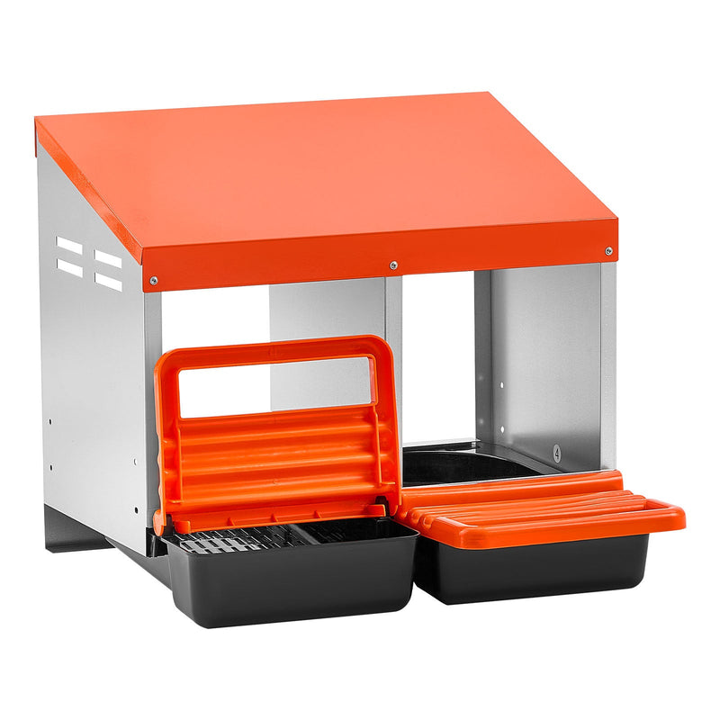 Chicken Nesting Boxes, 2 Compartments, Easy Egg Collection by HouseOfZazla