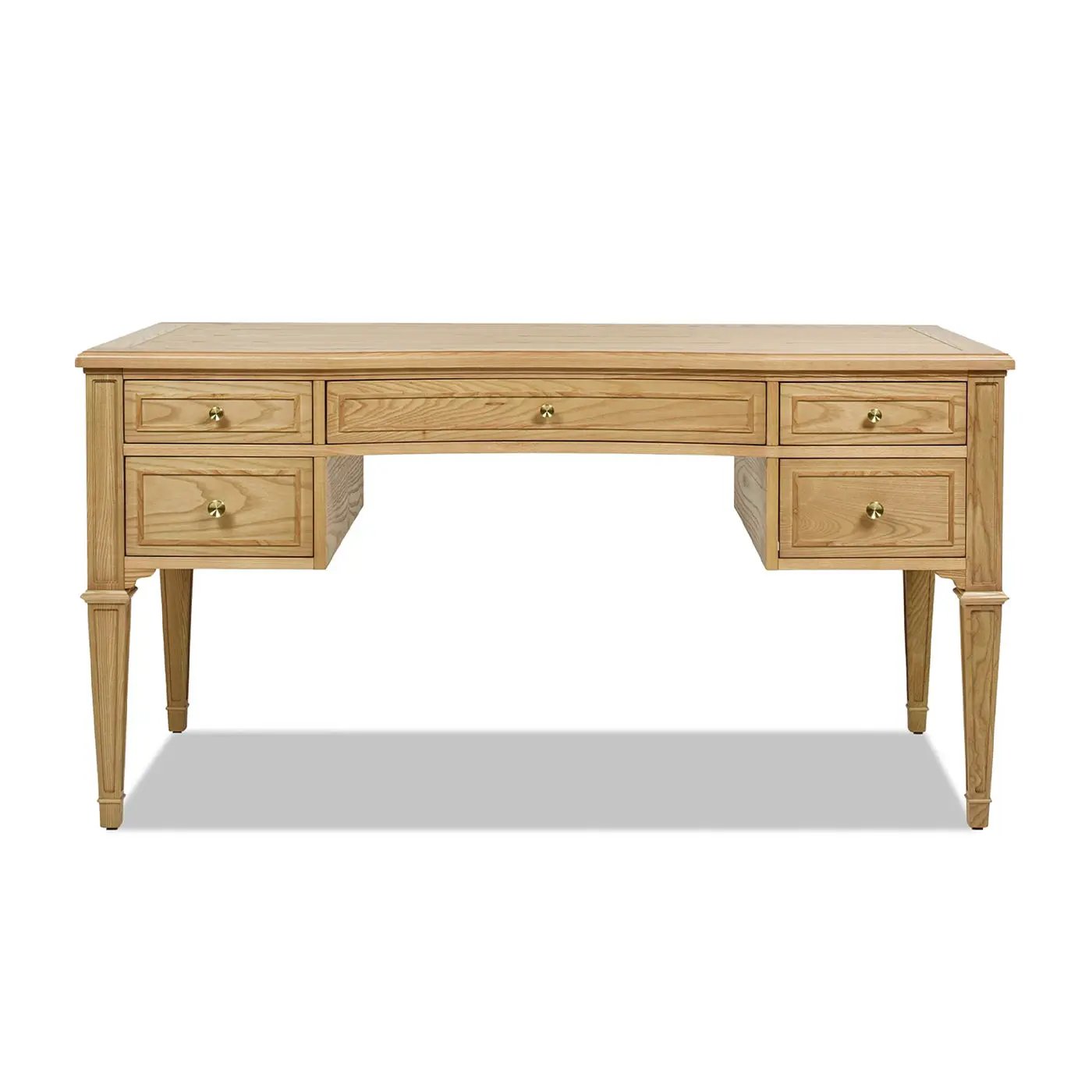 Dauphin - 5 Drawer Executive Desk by HouseOfZazla