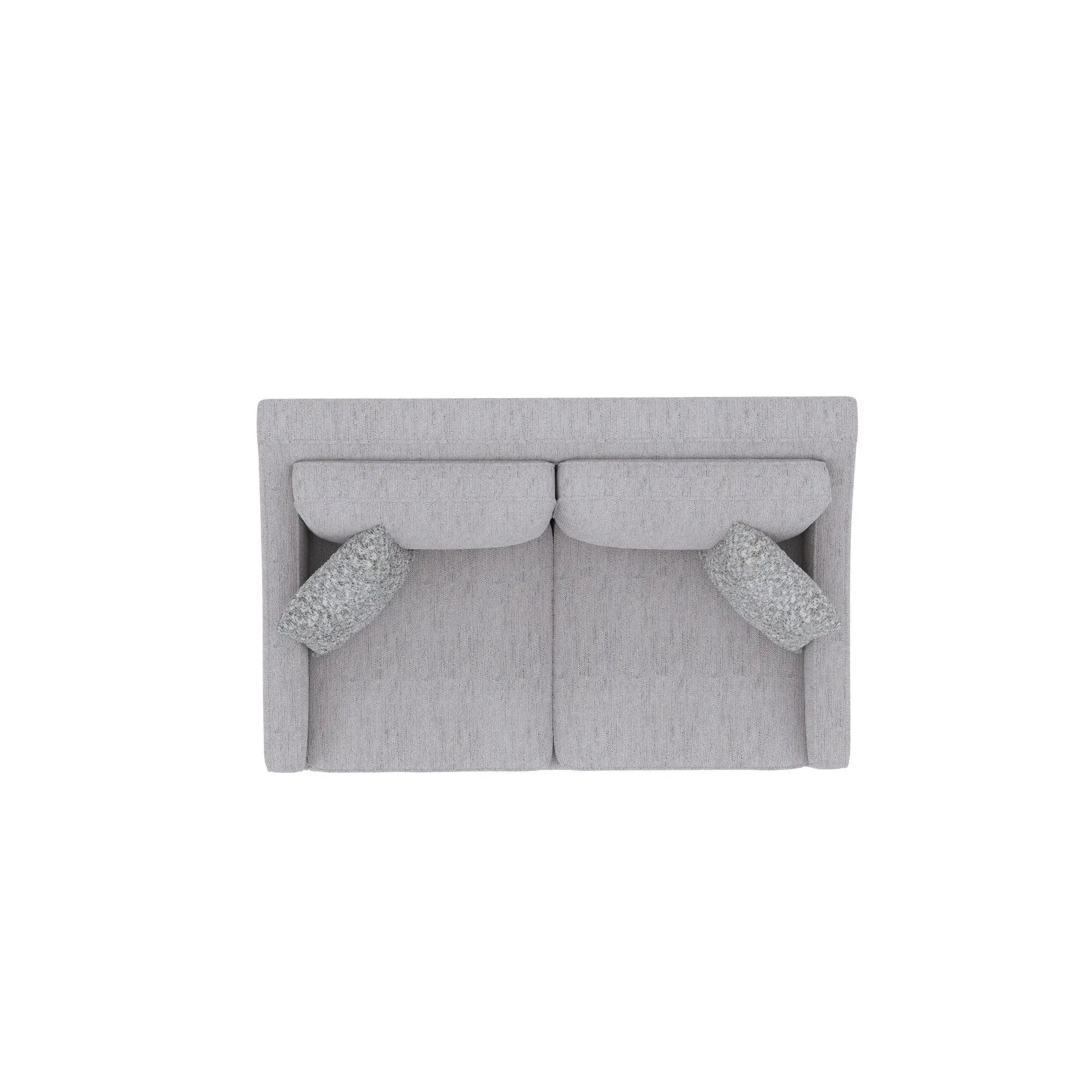 Loveseat With Casual Accent - Gray by HouseOfZazla