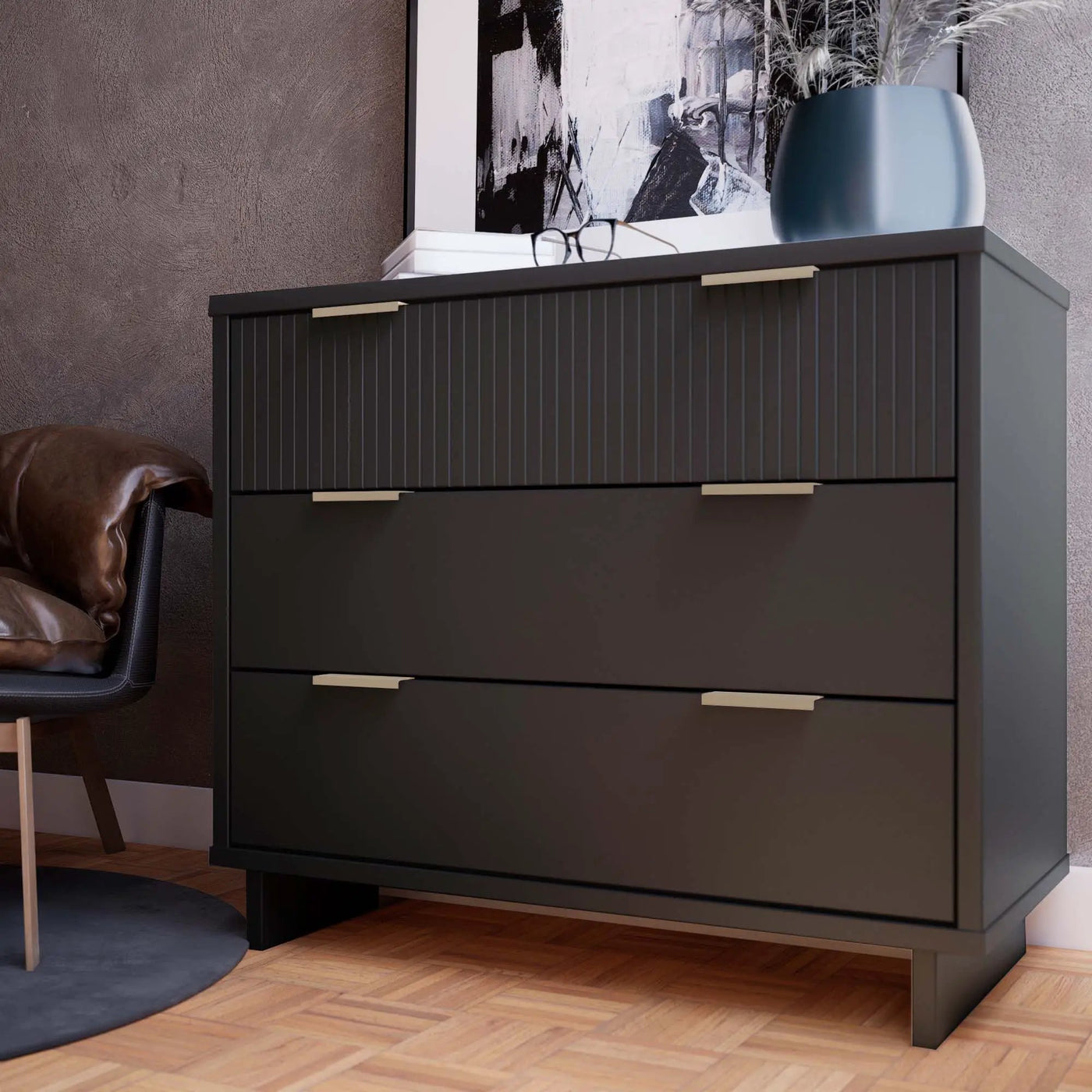 Granville - Dresser With 3 Drawers by HouseOfZazla