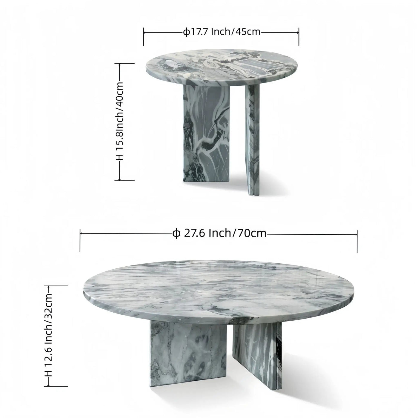 Elegant Coffee Duo Table Set by HouseOfZazla