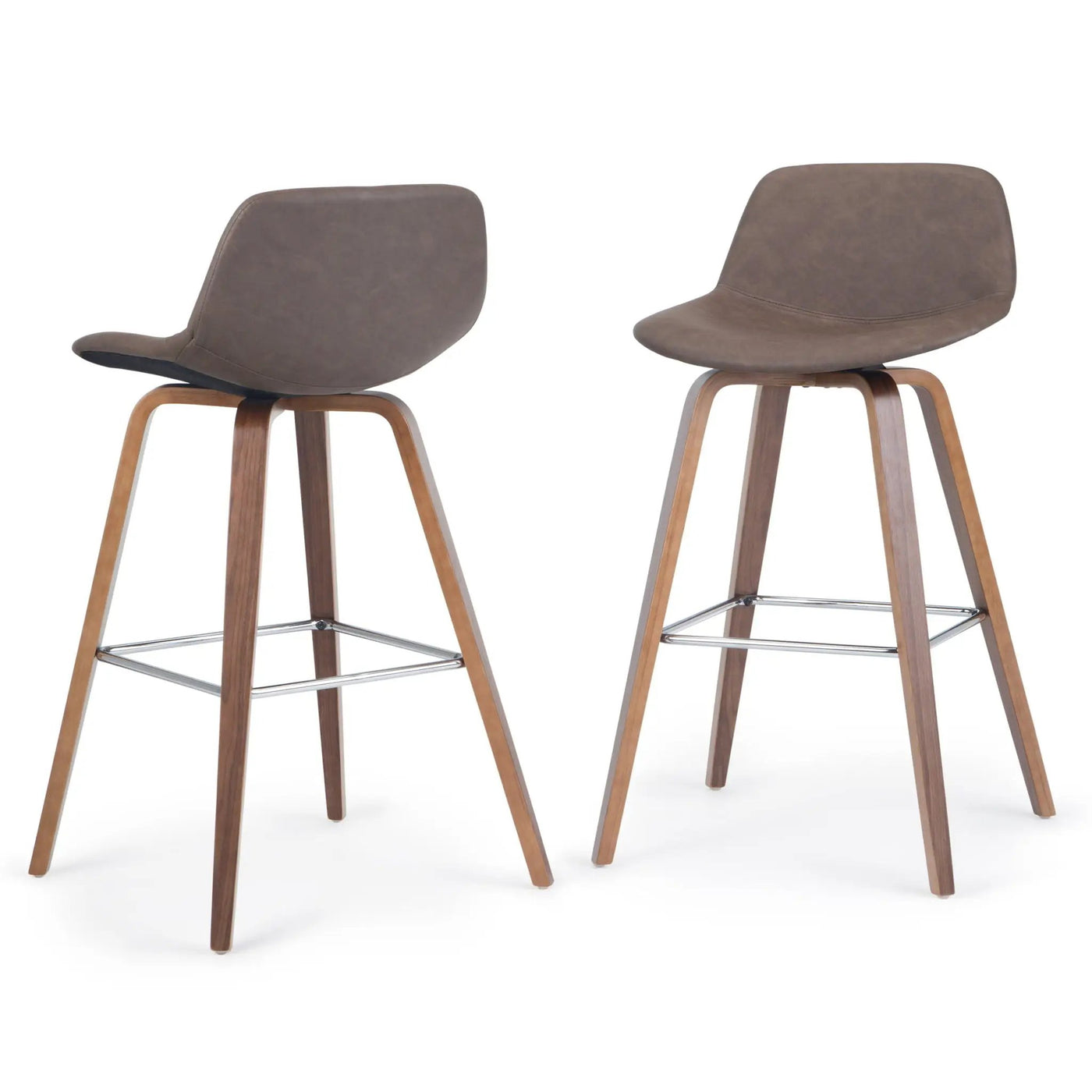 Randolph - Bentwood Multifunctional Counter / Bar Height Stool (Set of 2) by HouseOfZazla