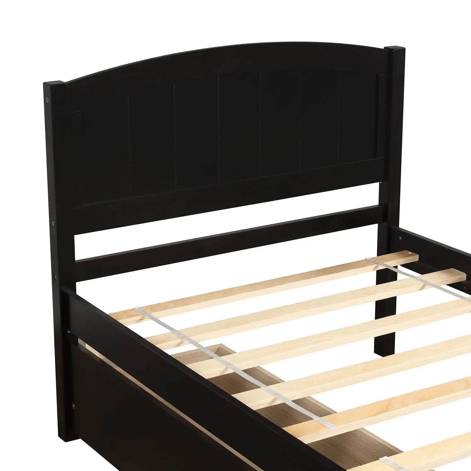 Platform Bed & Headboard, Footboard And Wood Slat Support by HouseOfZazla