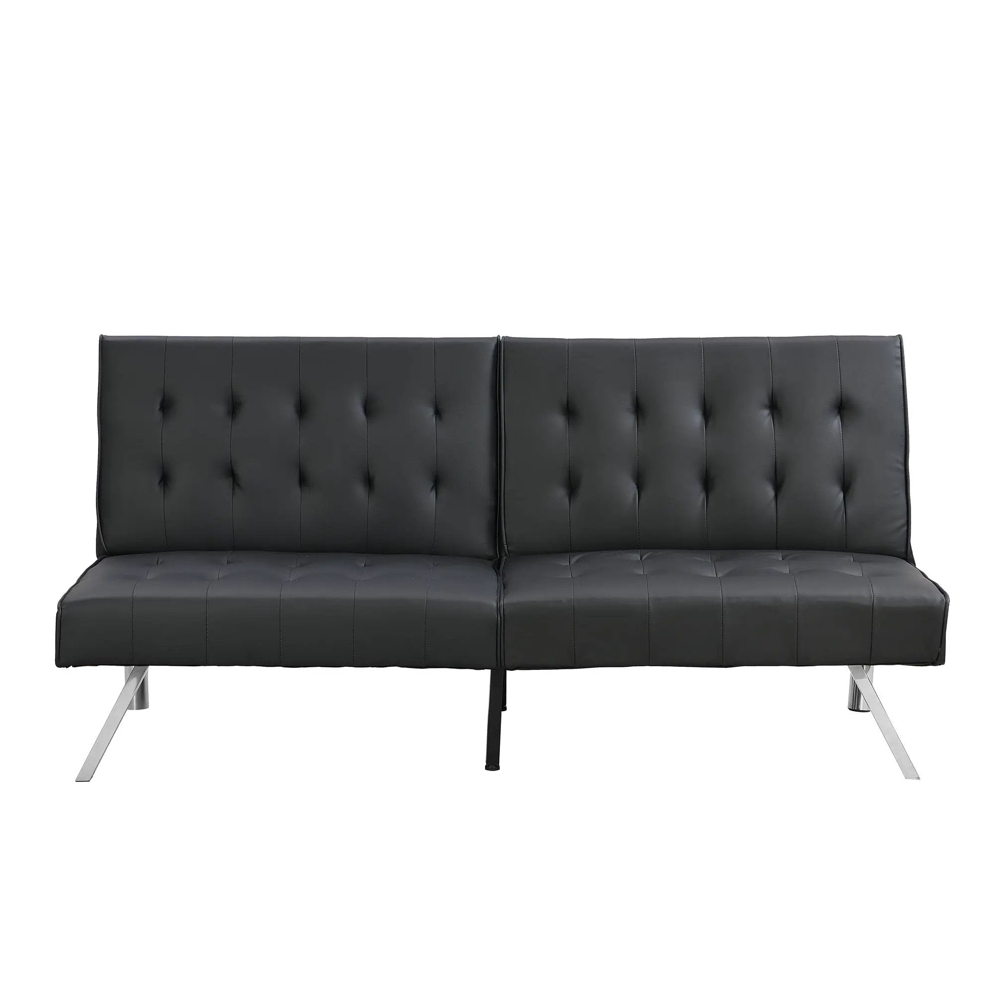 Comfortable Futon Sofa Bed - Black by HouseOfZazla