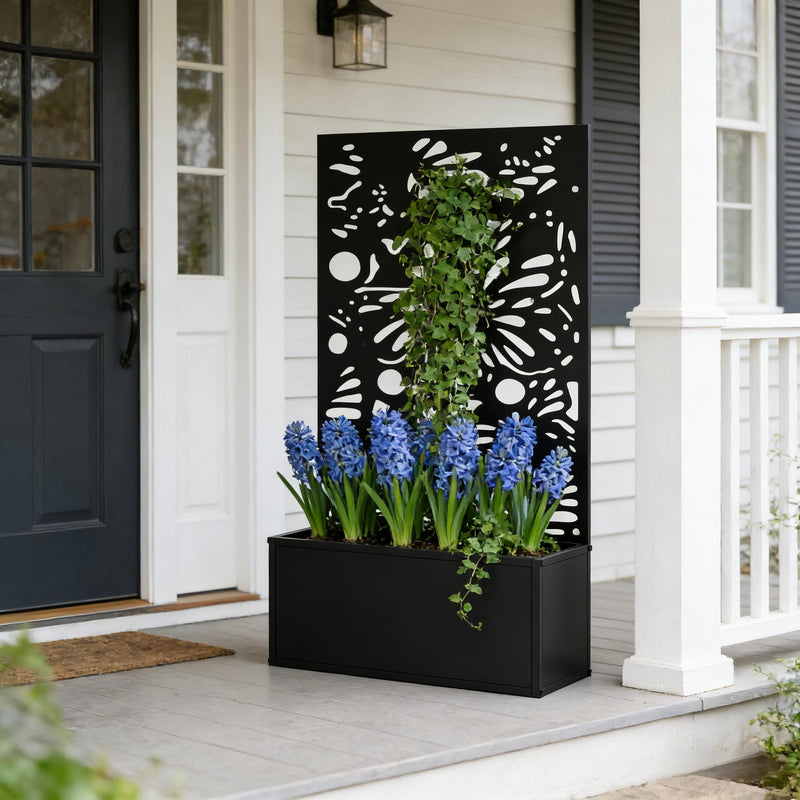 Stylish Plant Bed, Freestanding or Wall Mounted Plant Bed by HouseOfZazla