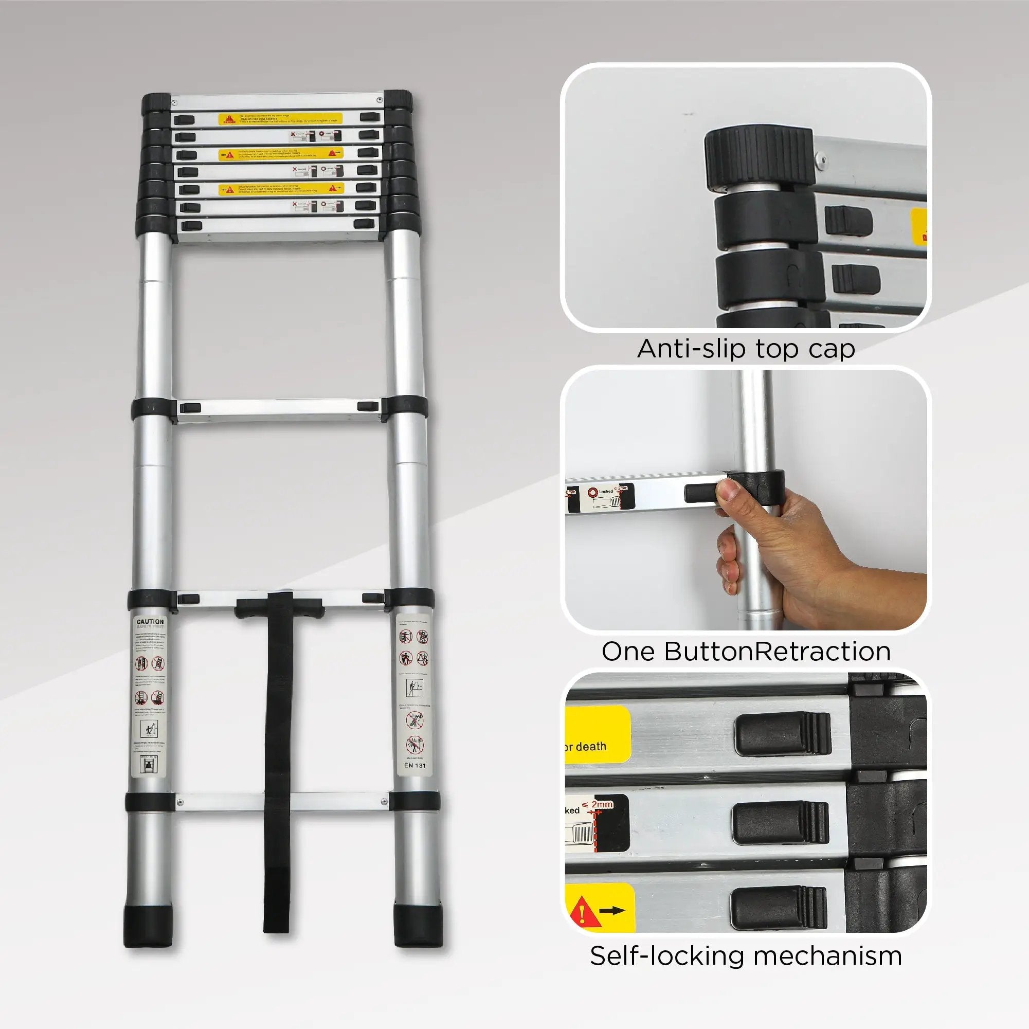 Telescoping Ladder 10.5FT by HouseOfZazla