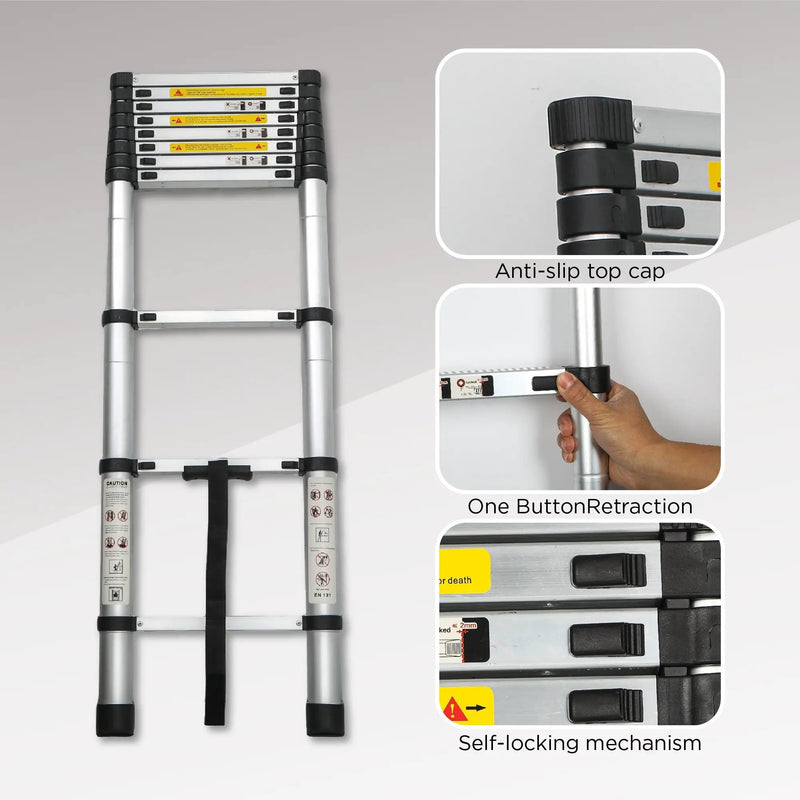 Telescoping Ladder 10.5FT by HouseOfZazla
