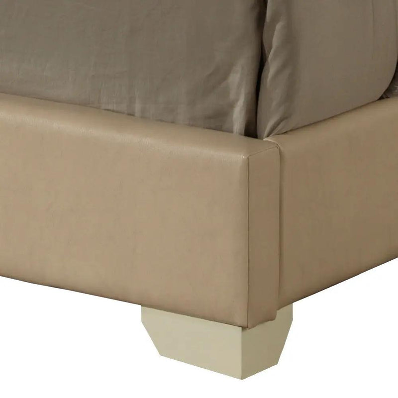Elegant Platform Bed For Relaxed Spaces by Unique Piece Furniture