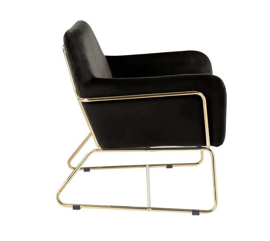 Keira - Accent Chair With Metal Base by Unique Piece Furniture