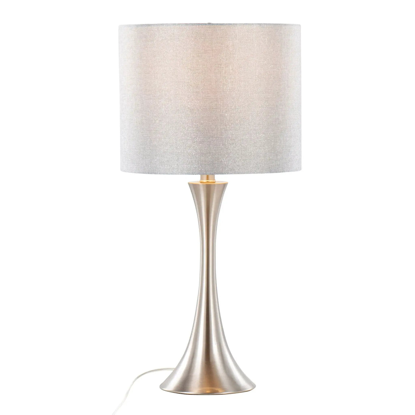 Lenuxe - Contemporary Semi Gloss Table Lamp (Set of 2) by HouseOfZazla