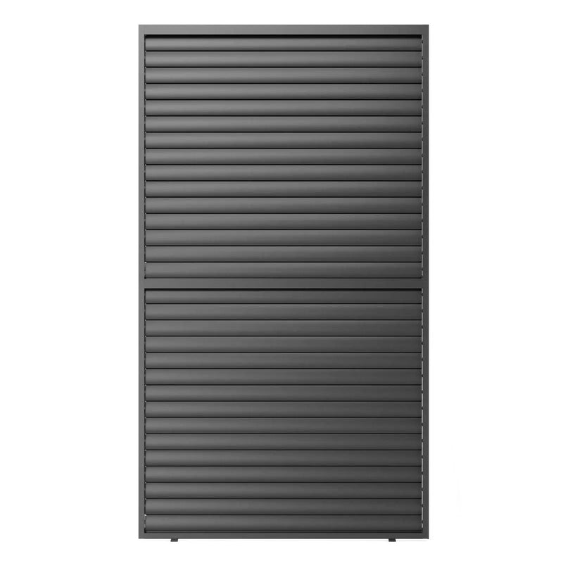 Louver Grille 1 / 3 13Ft Frame & Louvers - Black by Unique Piece Furniture