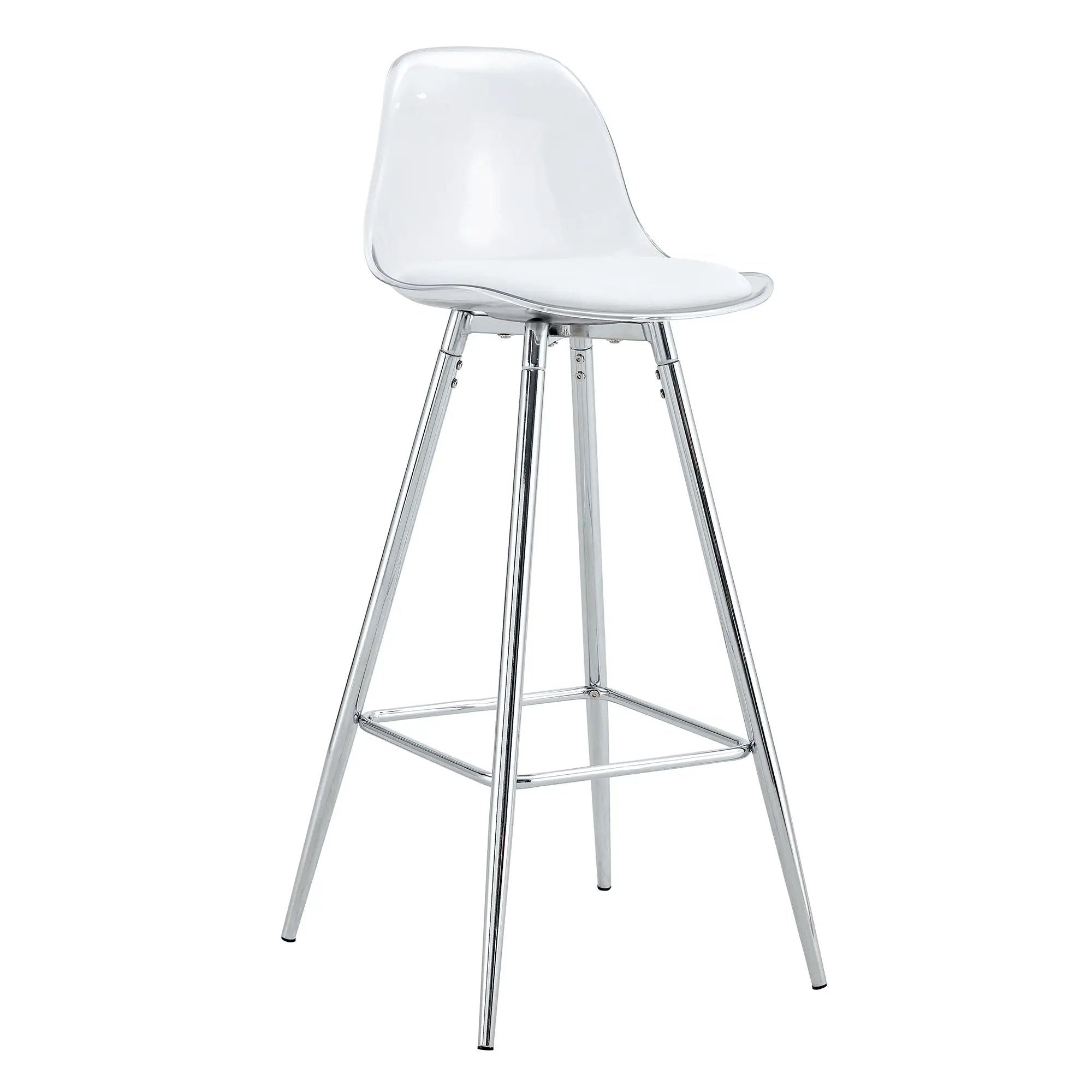 Stylish Upholstered Bar Chairs with Metal Legs by HouseOfZazla