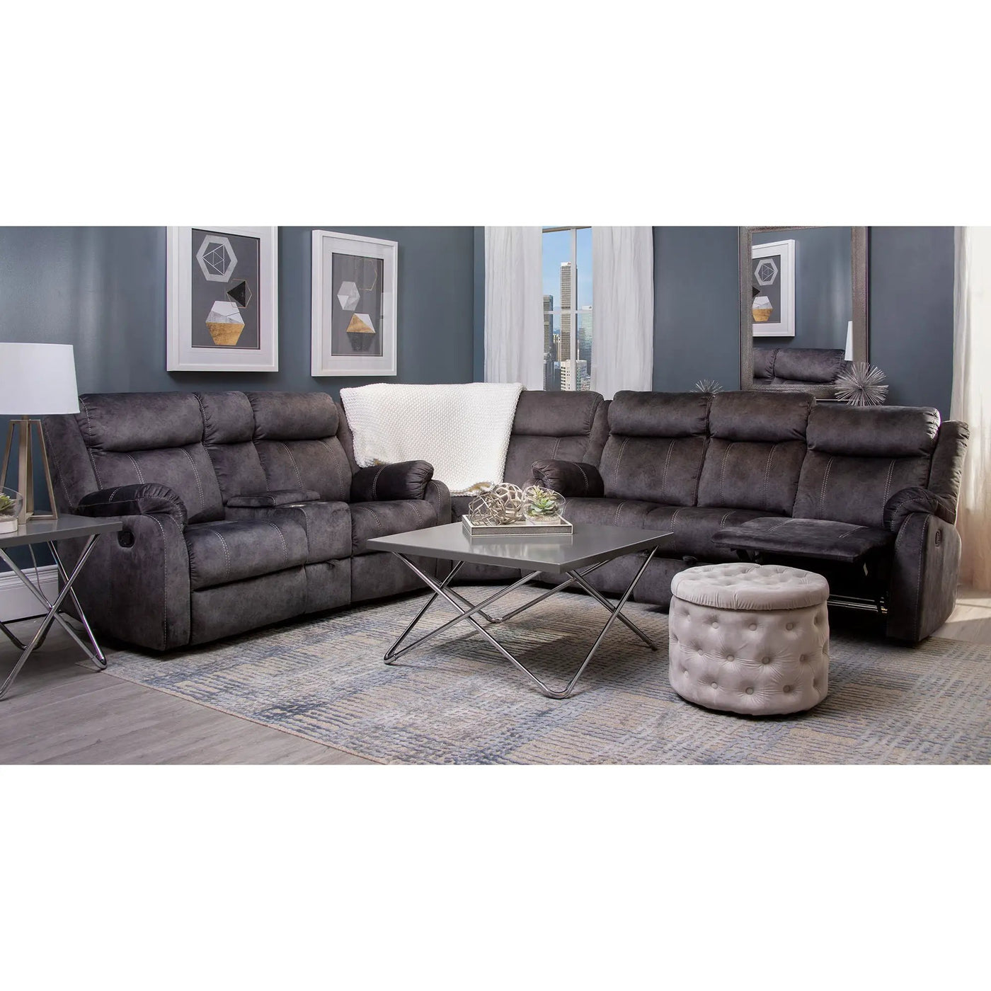 Sonet - Domino Reclining Sofas by Unique Piece Furniture