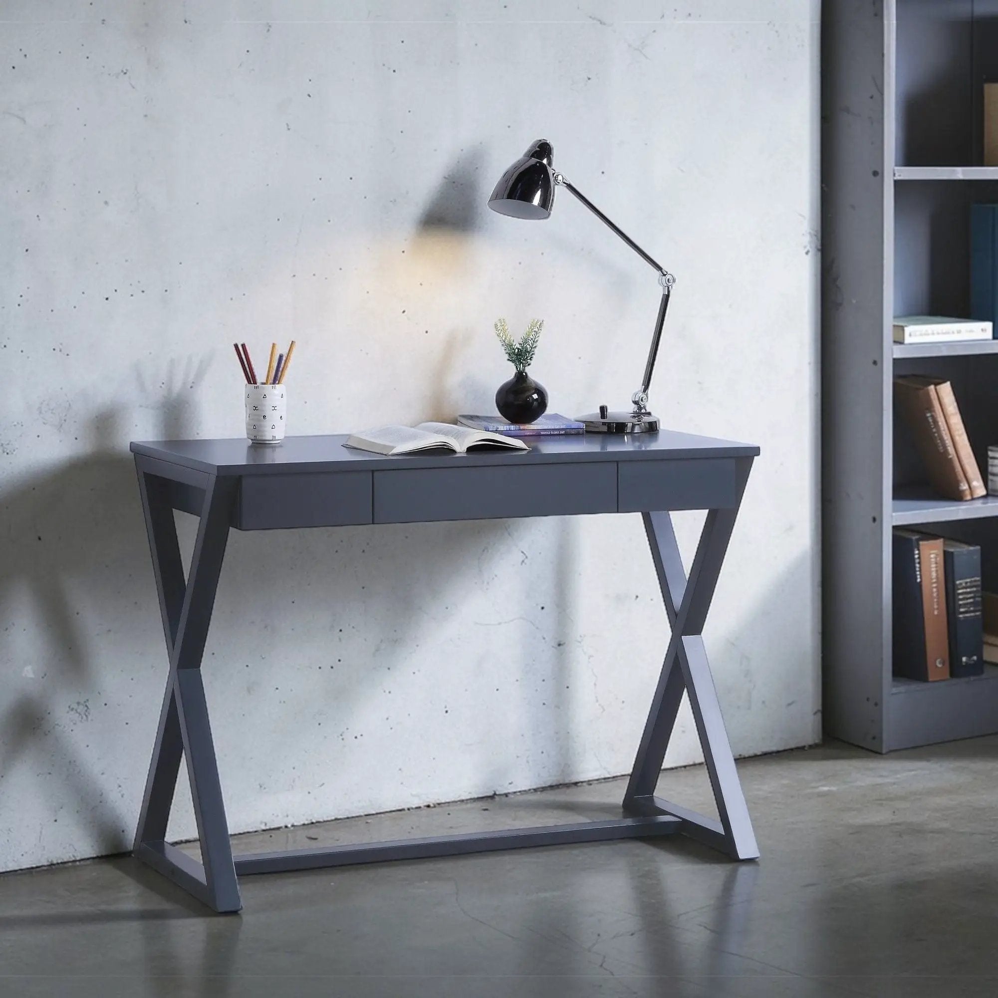 Nalo - Console Table - Charcoal by Unique Piece Furniture