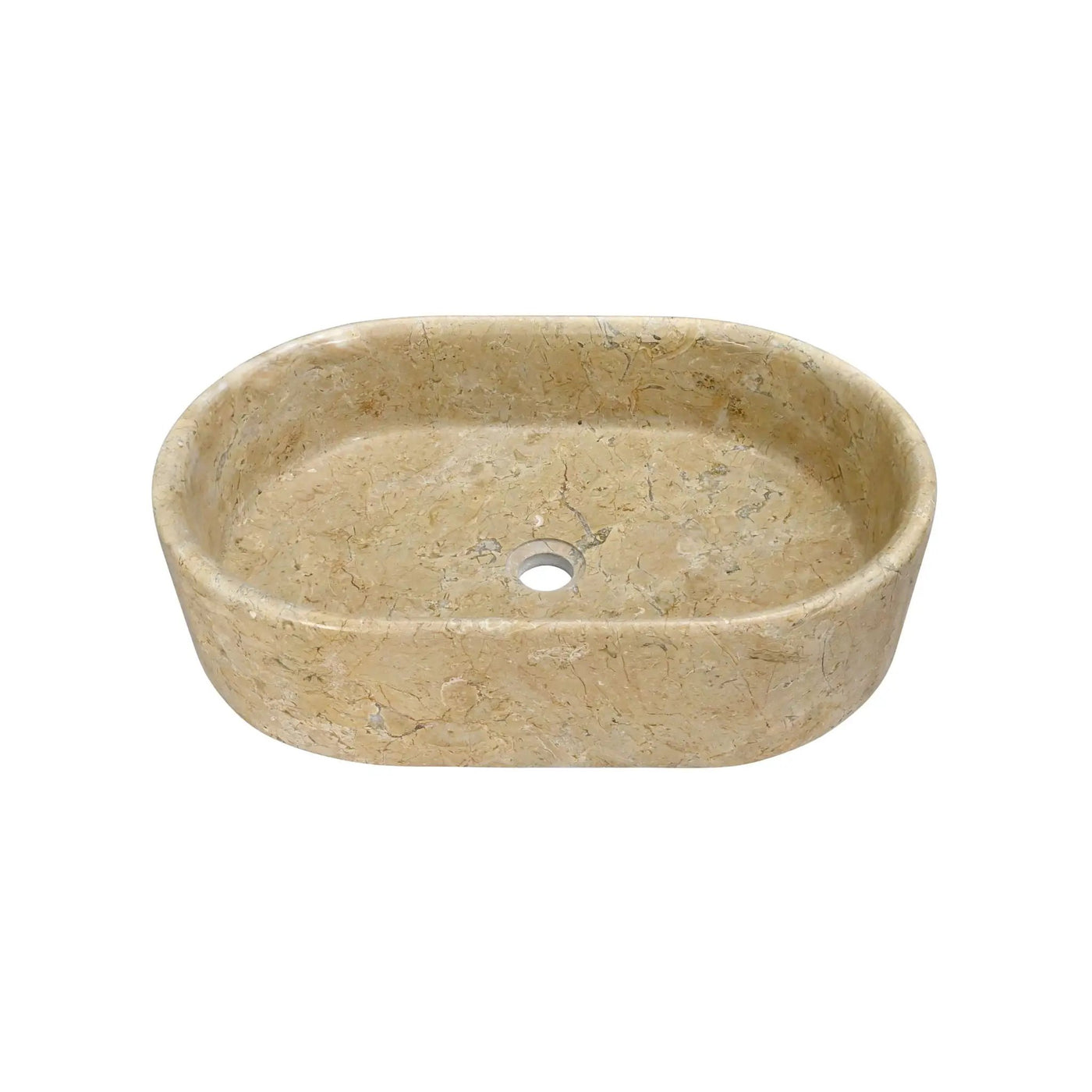 Bathroom Vessel Sink, Semi Polished Surface by HouseOfZazla