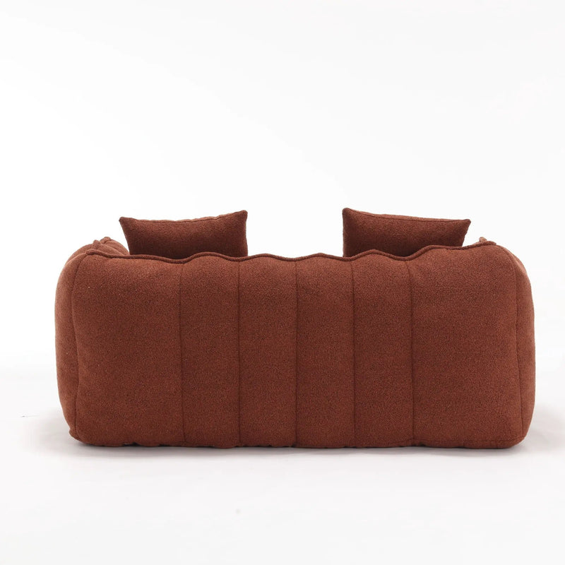 Cozy Beanbag Chair With High Resilience Foam Core For 2 by HouseOfZazla