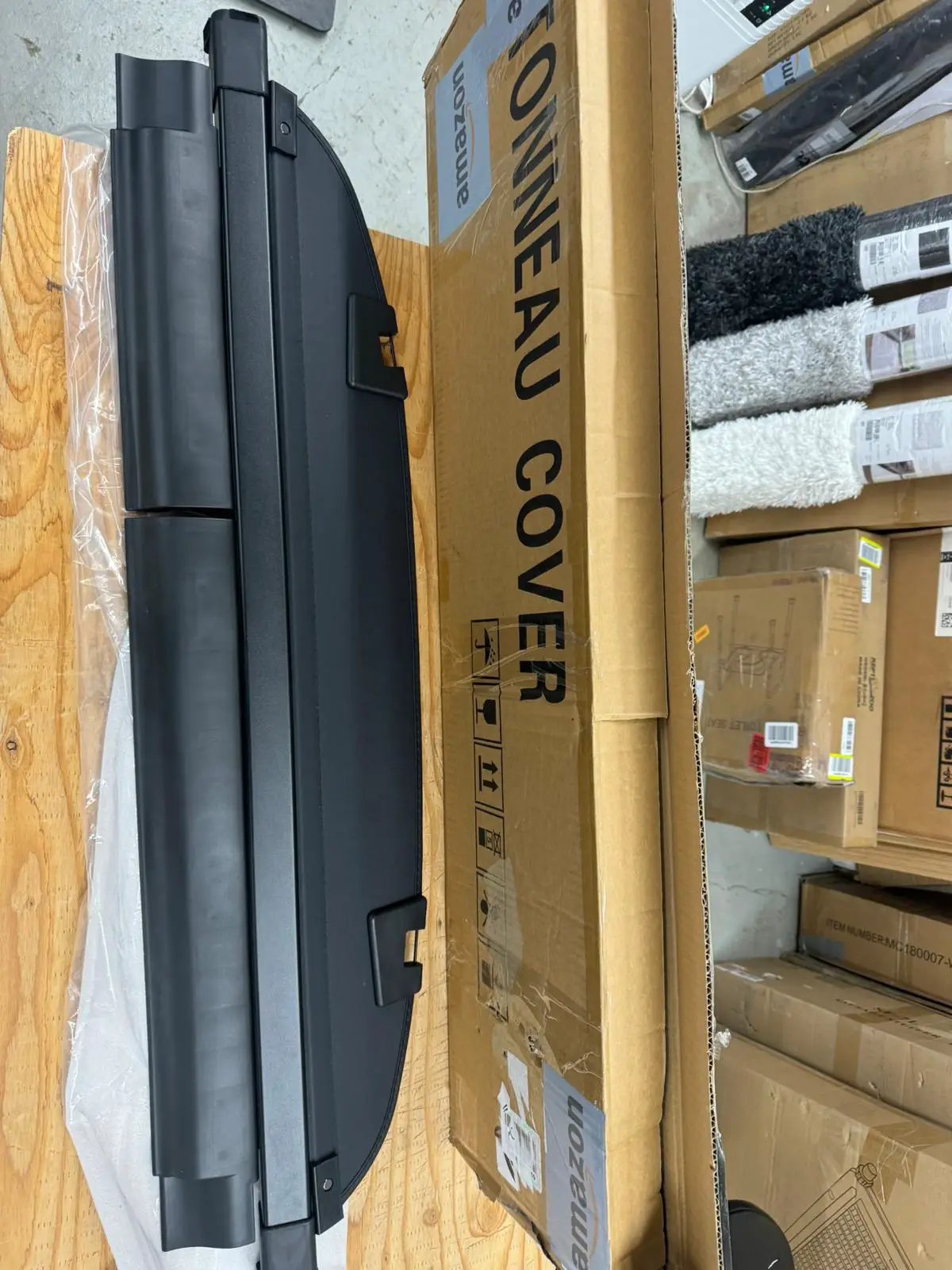 BOPARAUTO Cargo Cover 2024 2023 2022 for Mazda CX-5 Accessories 2017 2018 2019 2020 2021 Rear Trunk Shade Cover Luggage Cover by Selzalot