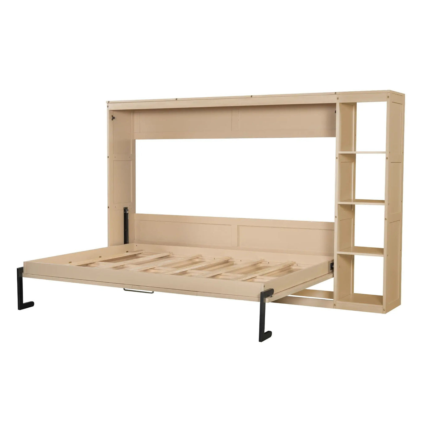 Murphy Bed With Bookshelf And Storage by HouseOfZazla