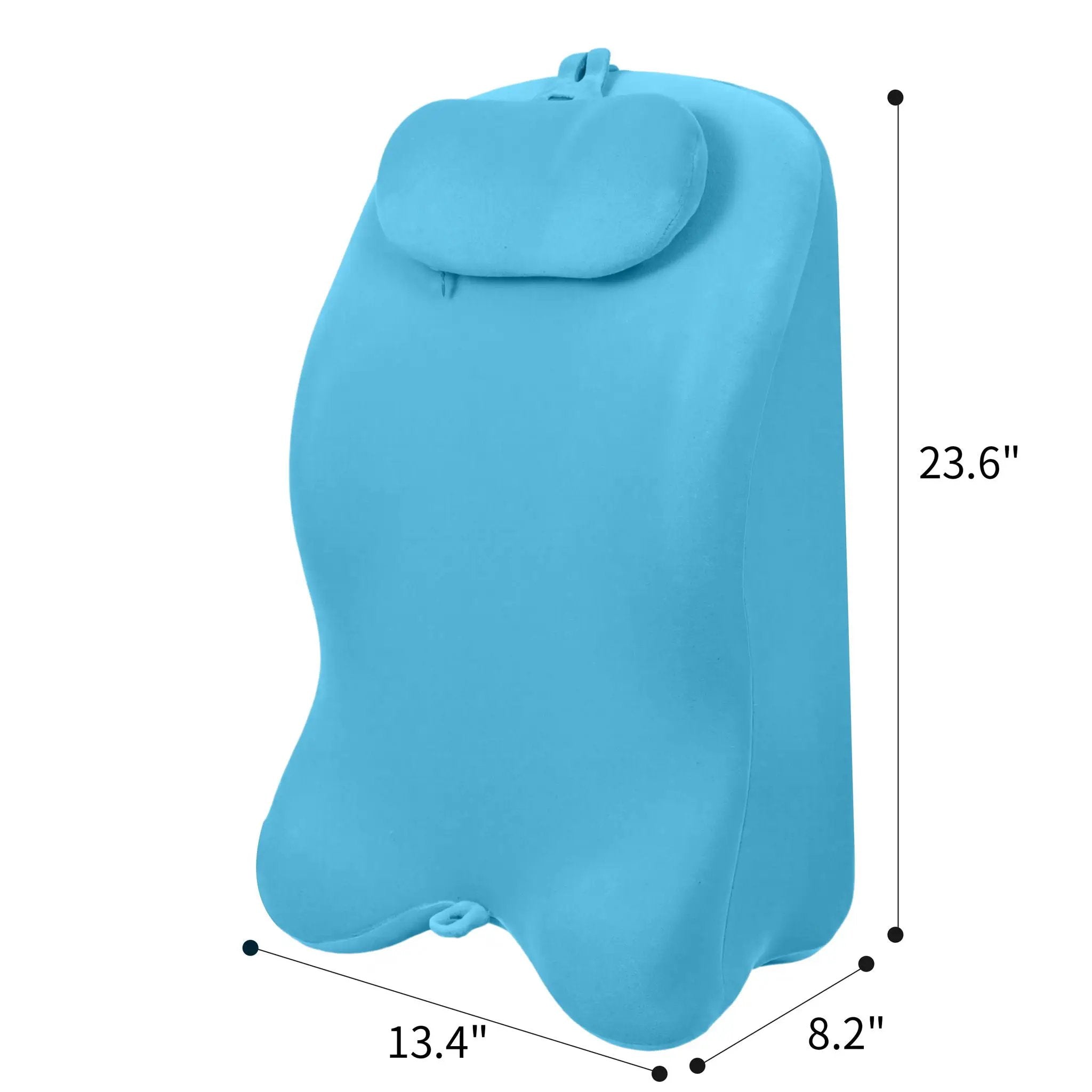 Ergonomic Spinal Posture Support Bed Pillow by Unique Piece Furniture