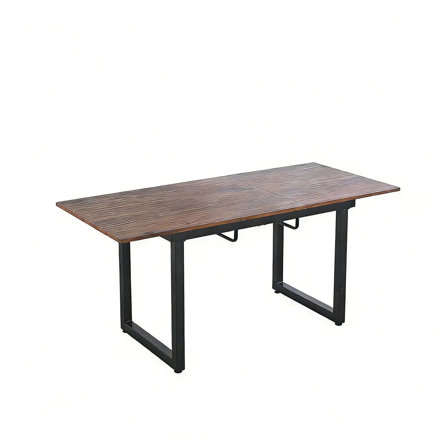 Square Extendable Dining Table With Metal Legs by Unique Piece Furniture