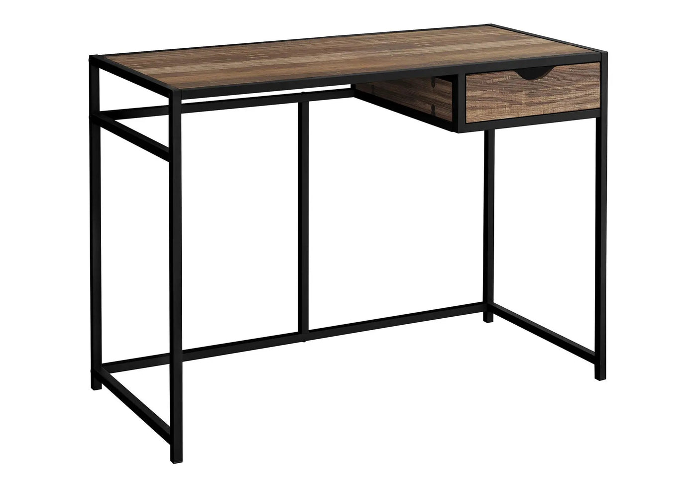 Computer Desk for Home Office, Laptop, 1 Storage Drawer, Contemporary & Modern by HouseOfZazla