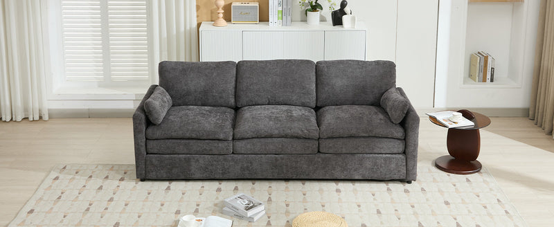 Cozy Upholstered Oversized 3-Seater Cloud Sofa by BLAKHOM