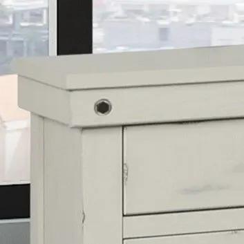 3 Drawer Elegant Nightstand - White by HouseOfZazla