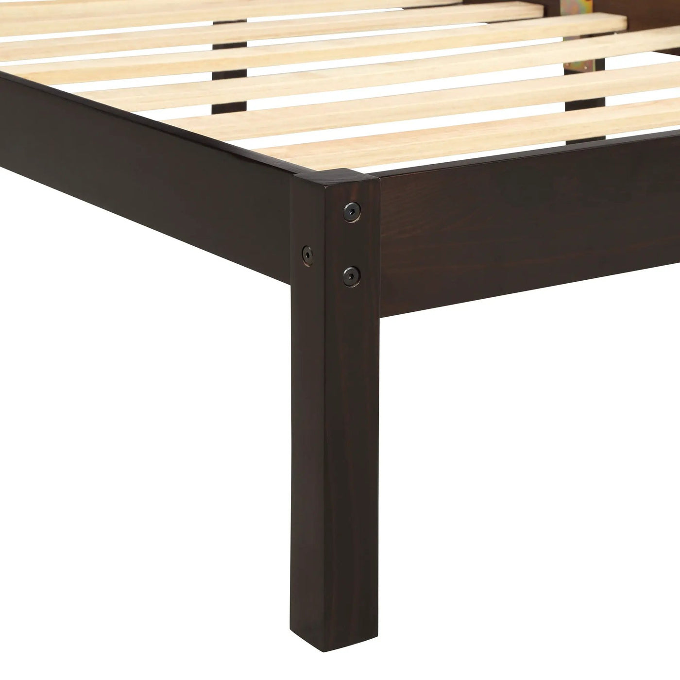 Platform Bed Frame With Headboard by HouseOfZazla