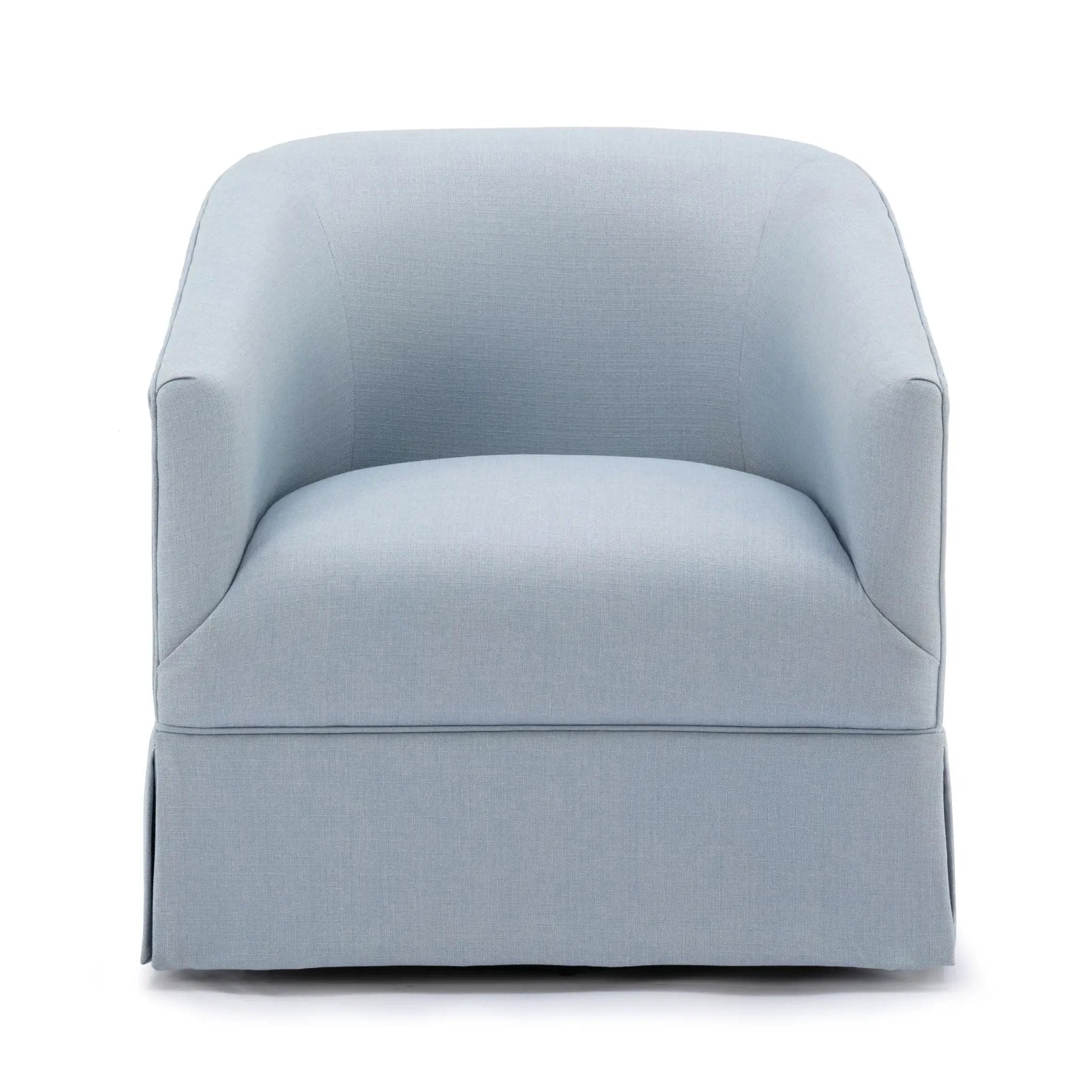 Earl - Skirted Swivel Chair