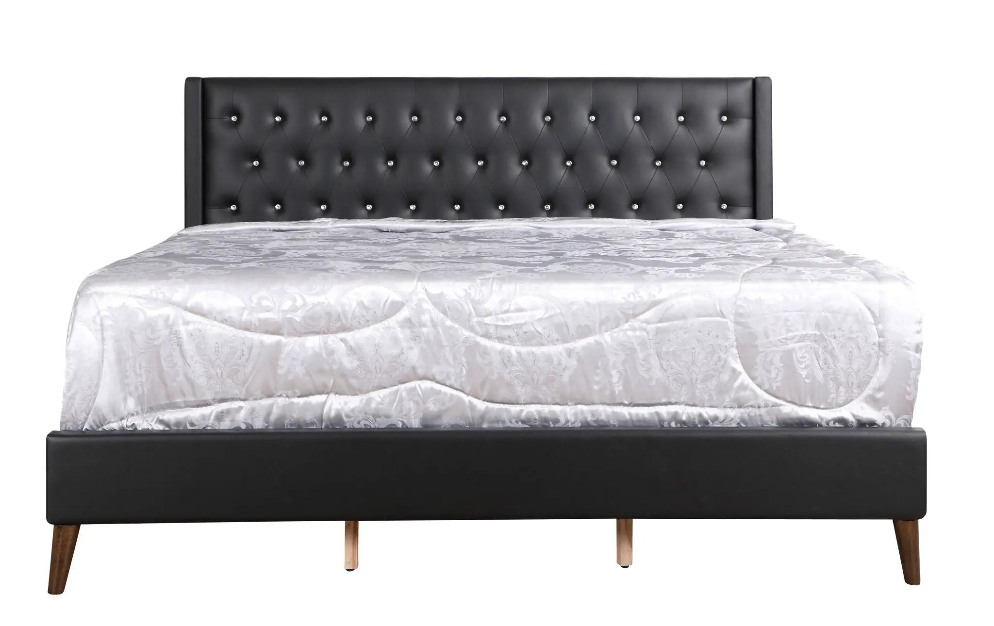 Stylish Bed For Spacious Rooms Contemporary by HouseOfZazla