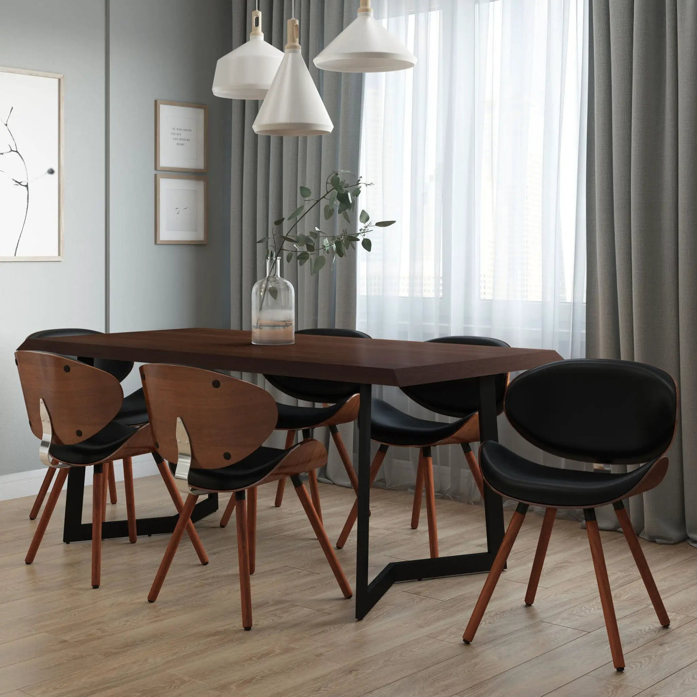 Marana - Mid Century Modern Dining Chair by HouseOfZazla