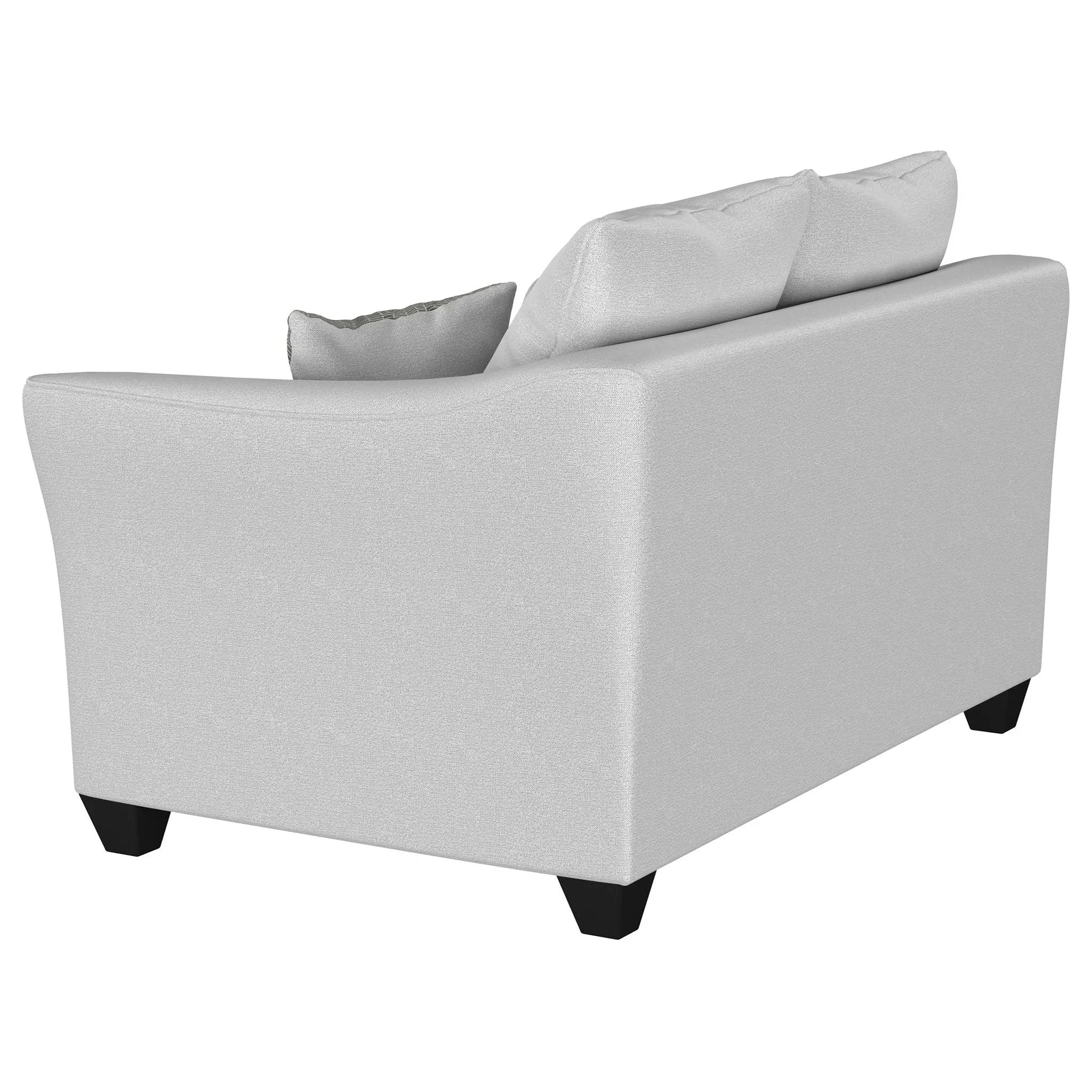 Salizar Upholstered Flared Arm Loveseat Sand by Unique Piece Furniture