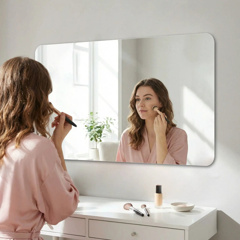 Bathroom Vanity Mirror, Wall-Mounted Mirror For Bathroom Anti-Fog, Waterproof by HouseOfZazla