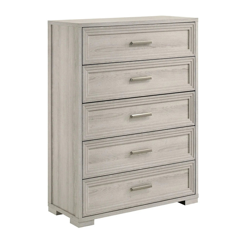 Colorado - Bedroom Set With Upholstered LED Headboard by HouseOfZazla