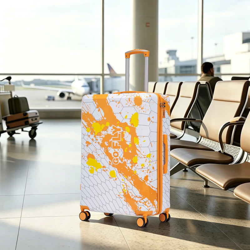 28 Inch PC Spinner Wheel Luggage, Carry-On Suitcase by HouseOfZazla
