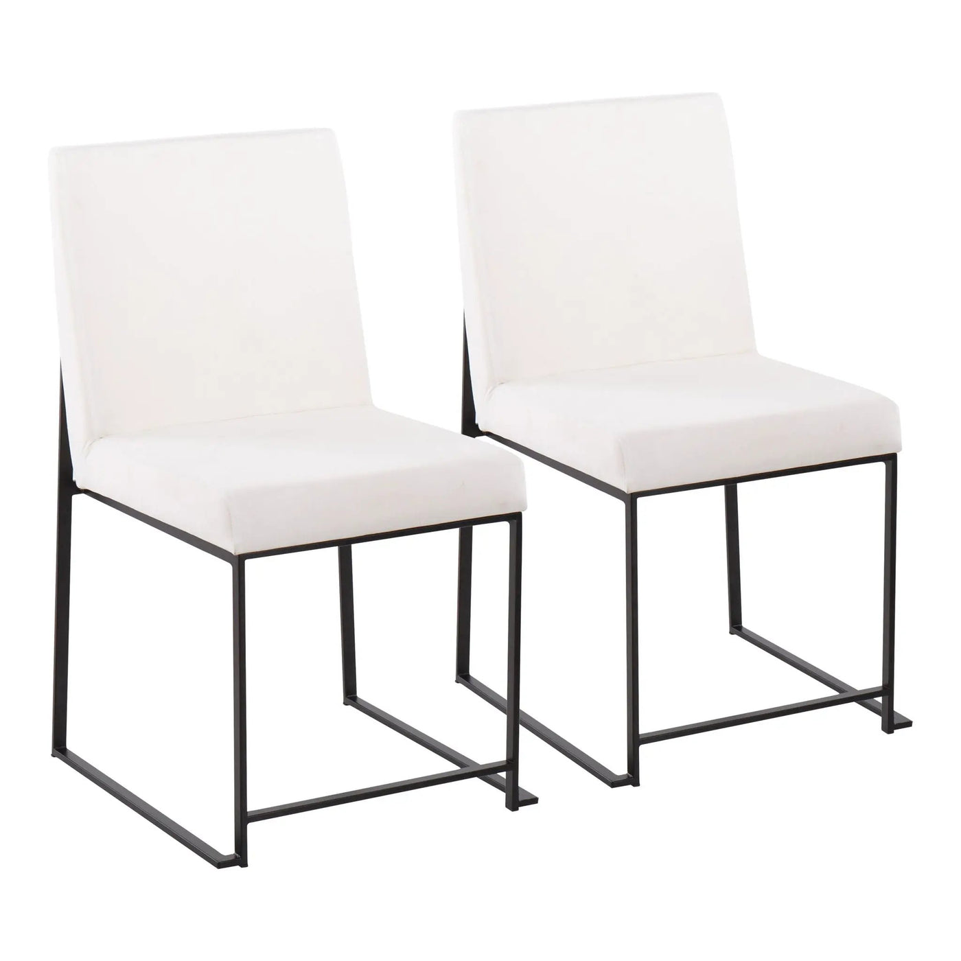 Fuji - Contemporary Modern Elegance With High Back Dining Chair (Set of 2) by HouseOfZazla