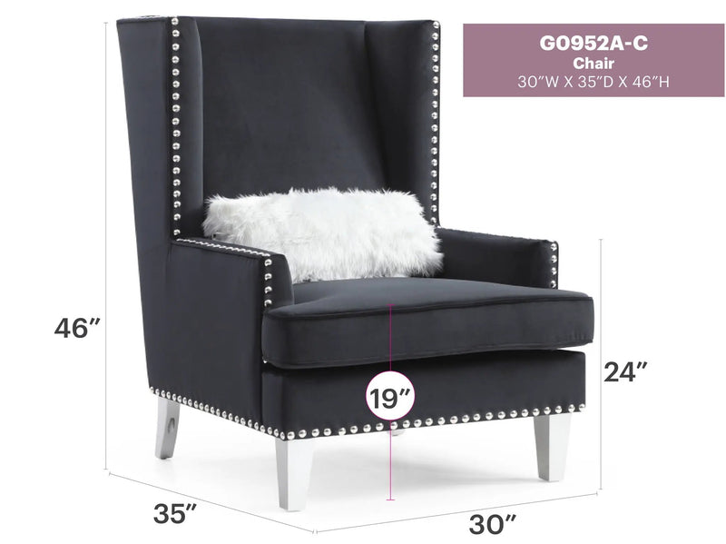 Elegant Traditional Accent Chair by HouseOfZazla