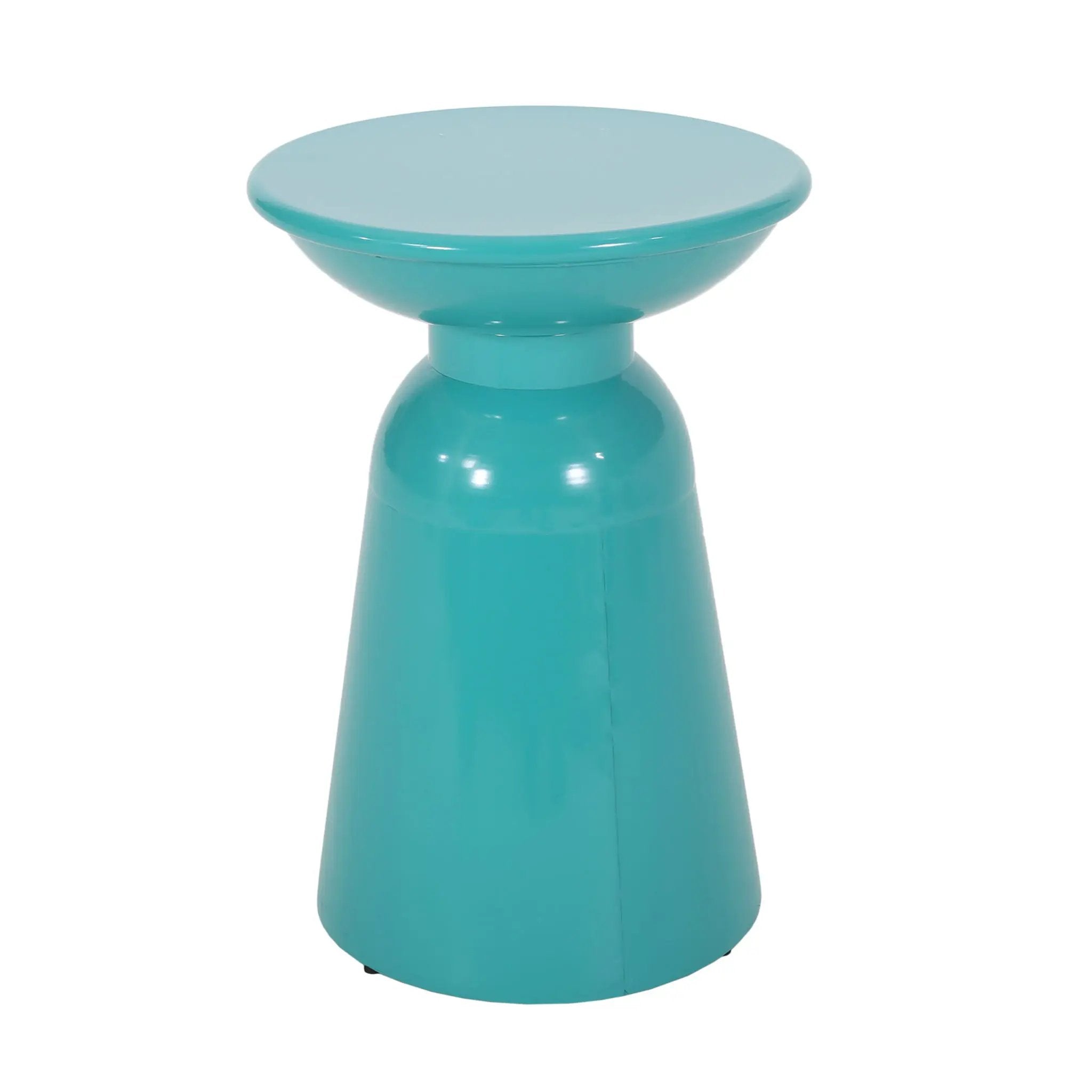 Serenita Outdoor Side Tables With Flared Design (Set of 2) by HouseOfZazla
