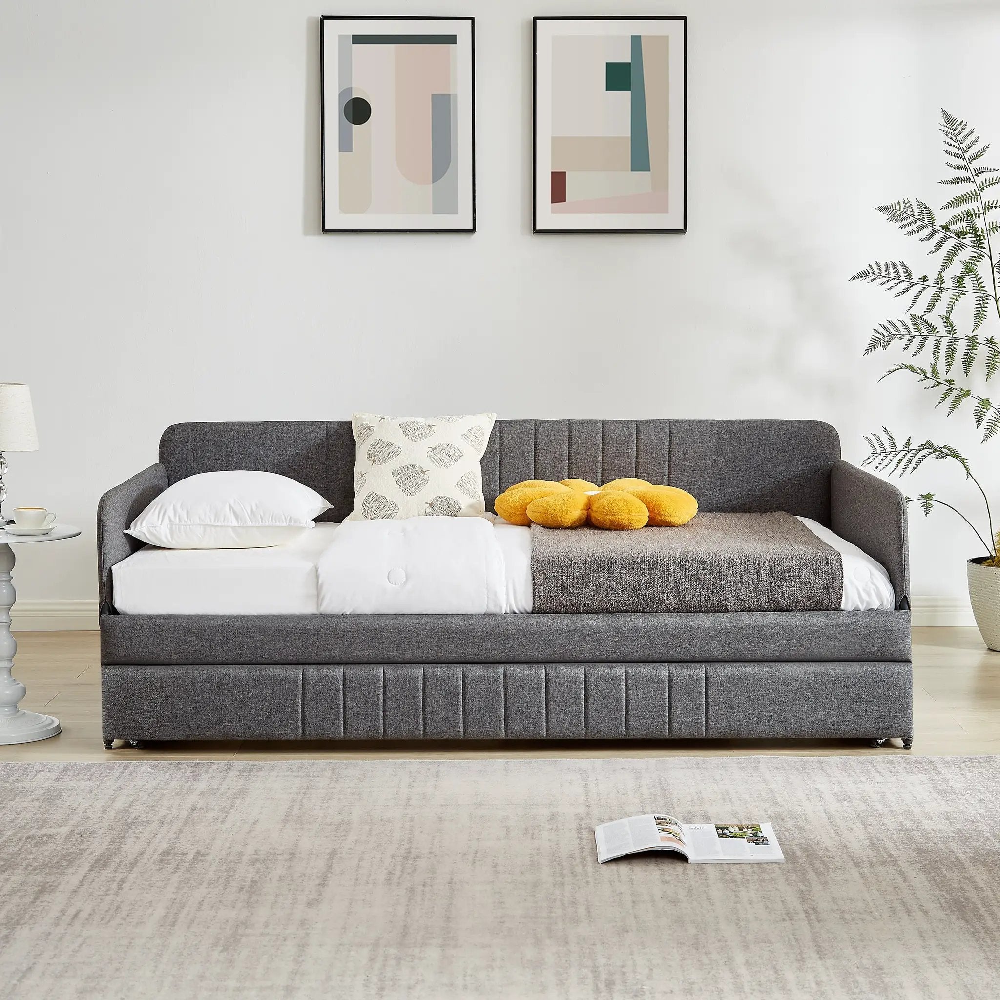 Daybed, Sofa Bed with Trundle Twin Size by HouseOfZazla