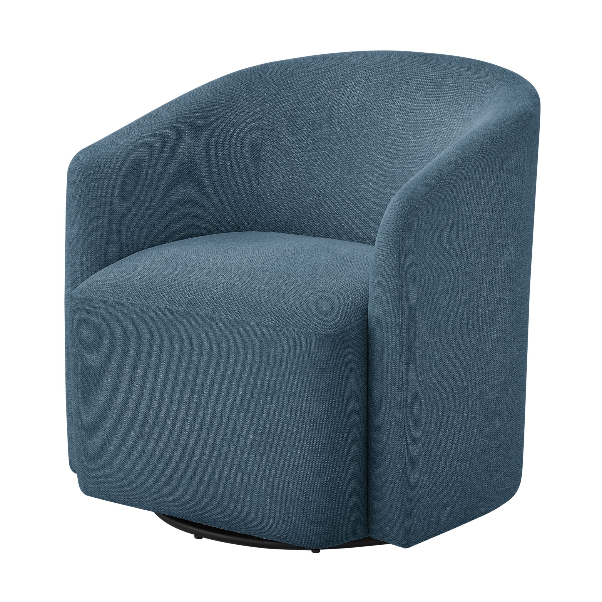 Ardena - Modern Swivel Barrel Chair by HouseOfZazla