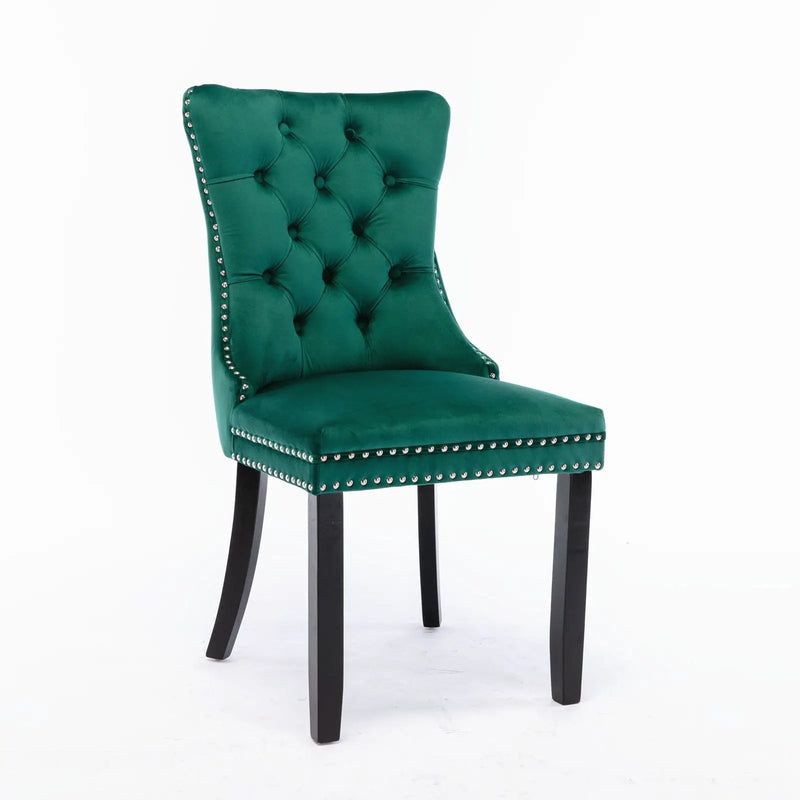 Nikki - High-End Tufted Dining Chair (Set of 2) by HouseOfZazla