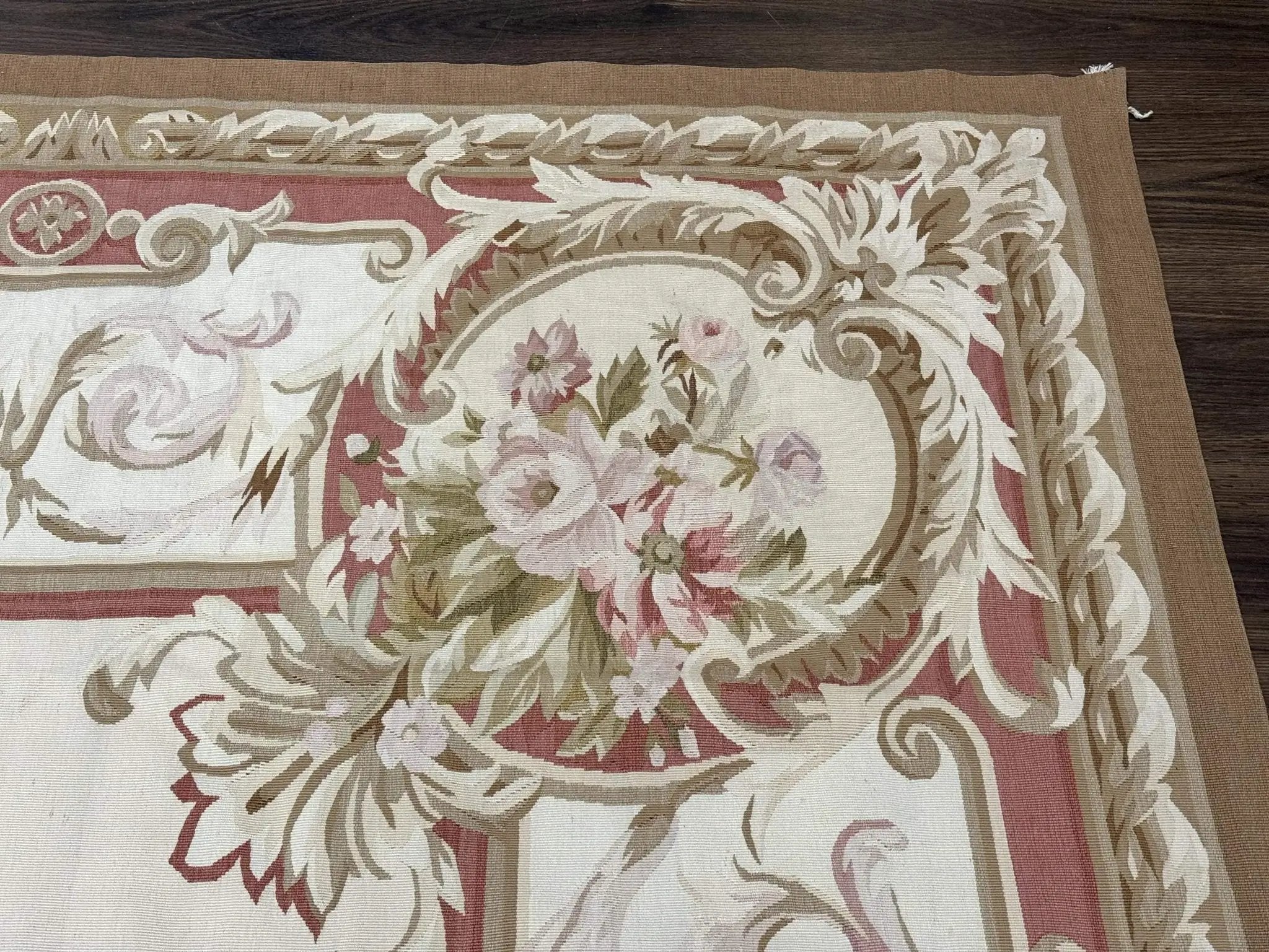 Aubusson Rug 6x9 by Jewel Rugs