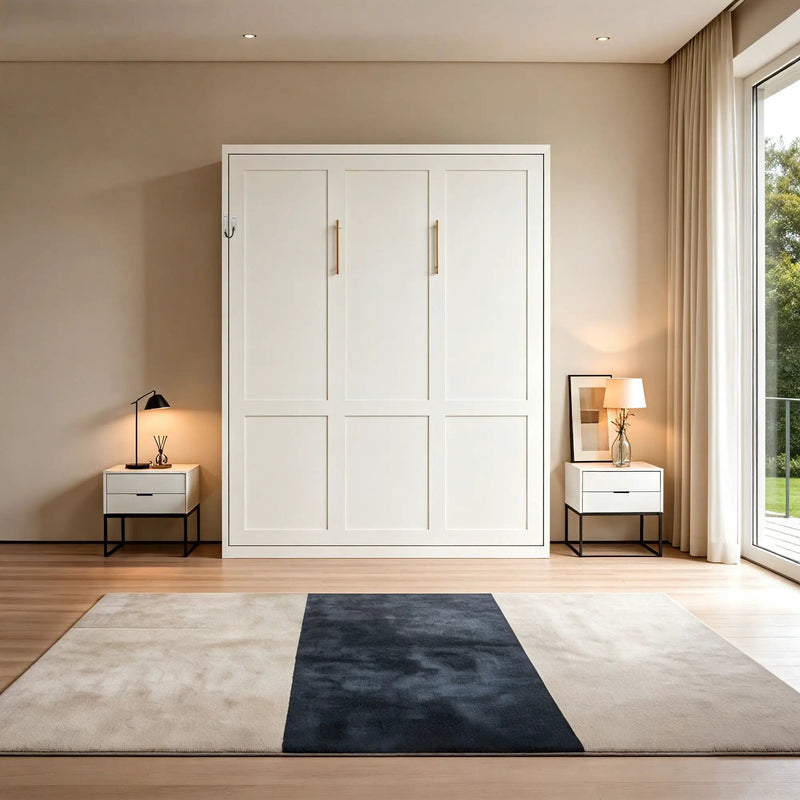 Folding Vertical Murphy Wall Bed by HouseOfZazla