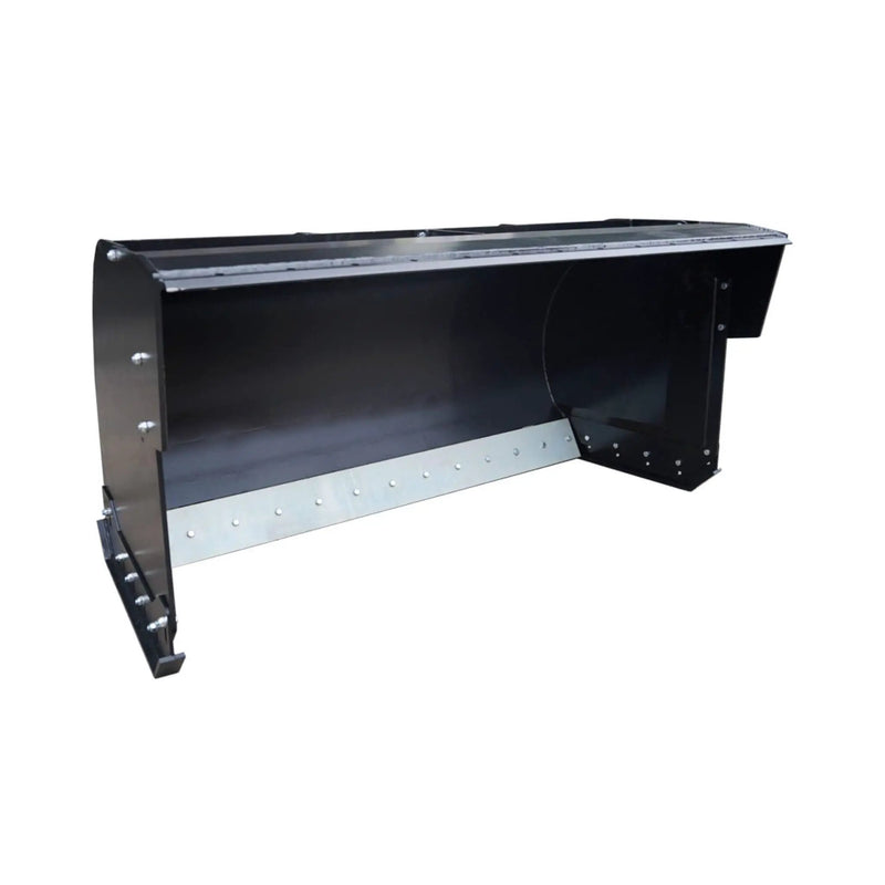 74-Inch Heavy-Duty Skid Steer Trip Edge Snow Pusher Attachment (SAK34098) by SAKSBY WHOLESALE