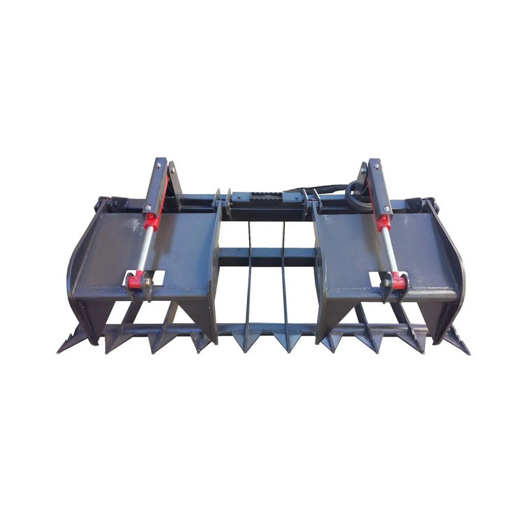 74-Inch Heavy-Duty Skid Steer Root Grapple Bucket Attachment (SAK65741) by SAKSBY WHOLESALE