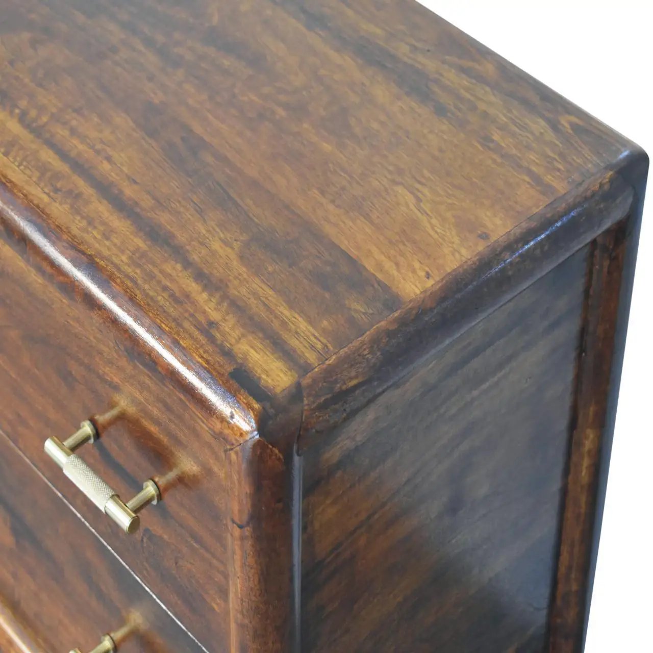 Regency - Woven 2 Drawer Nightstand - Brown by HouseOfZazla