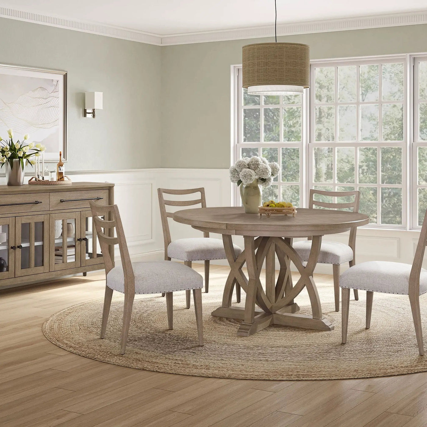 Ladderback Side Dining Chair (Set of 2) by Unique Piece Furniture
