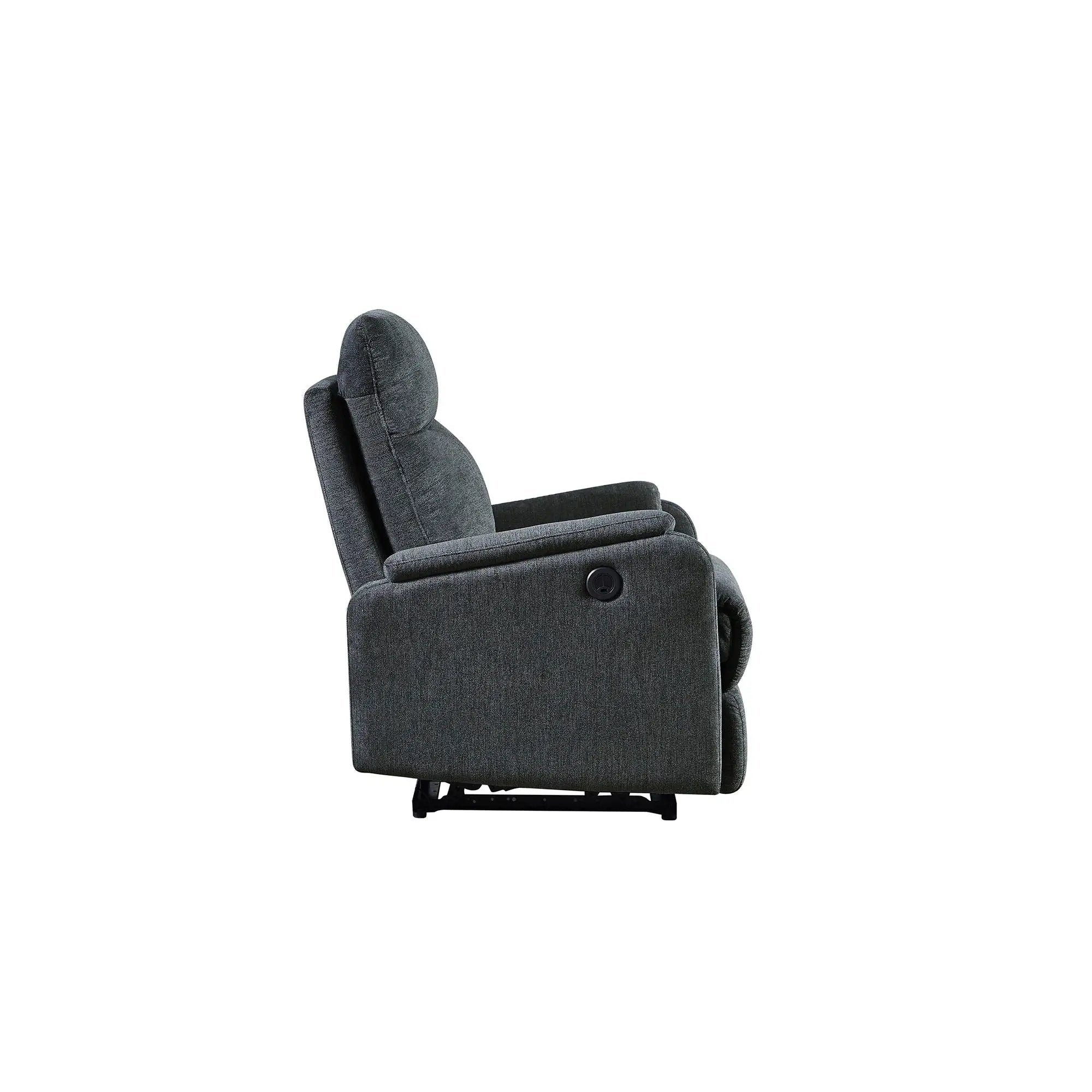 Recliner Chair With Power Function Easy Control Big Stocks, Recliner Single Chair For Living Room, Bed Room by HouseOfZazla
