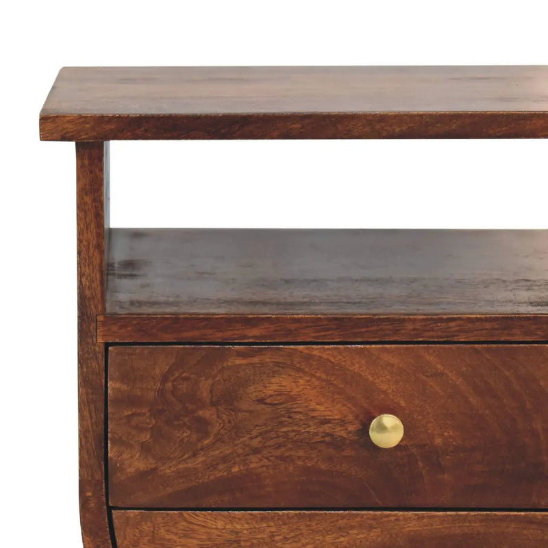 Split - Bedside Table - Chestnut by HouseOfZazla